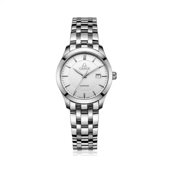 爵尼/Genie 柏斯系列 316L精钢 29mm 石英机芯 女表 GNQ-T2010L-QW