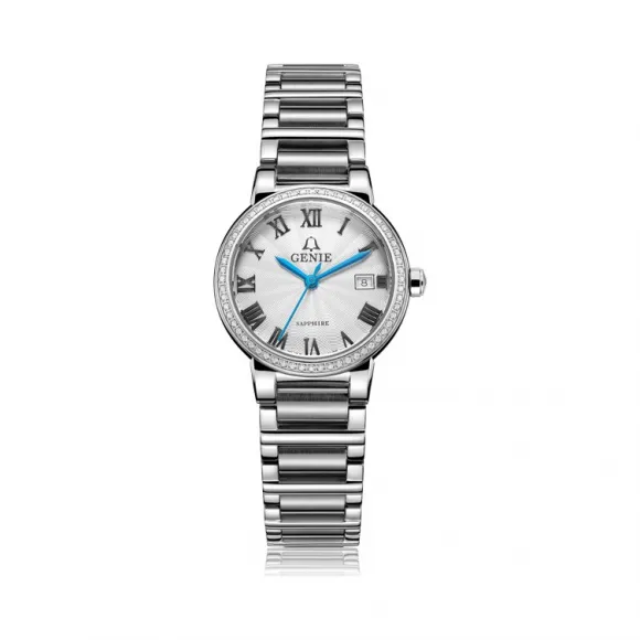 爵尼/Genie 诗韵系列 316L精钢 29mm 石英机芯 女表 GNQ-T2011L-NDW