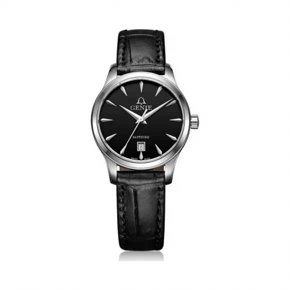 爵尼/Genie 卓林系列 316L精钢 29mm 石英机芯 女表 GNQ-T2014L-LQB