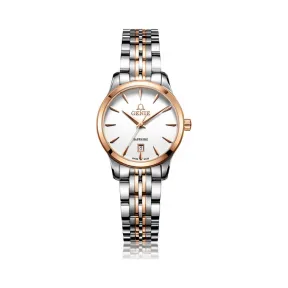 爵尼/Genie 卓林系列 316L精钢 29mm 石英机芯 女表 GNQ-T2014L-QR