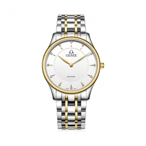 爵尼/Genie 盛致系列 316L精钢 38mm 石英机芯 男表 GNQ-T2015M-QDG