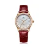 爵尼/Genie 兰惠系列 316L精钢 32mm 石英机芯 女表 GNQ-T2016L-LQRF
