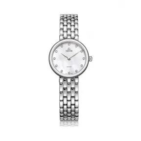 爵尼/Genie 灵韵系列 316L精钢 25mm 石英机芯 女表 GNQ-T2018L-QW