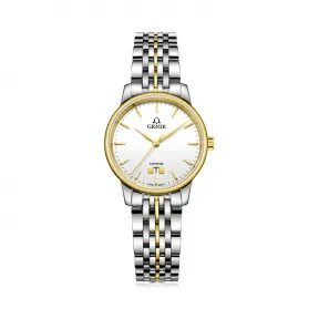 爵尼/Genie 永恒系列 316L精钢 29mm 石英机芯 女表 GNQ-T2023L-GW