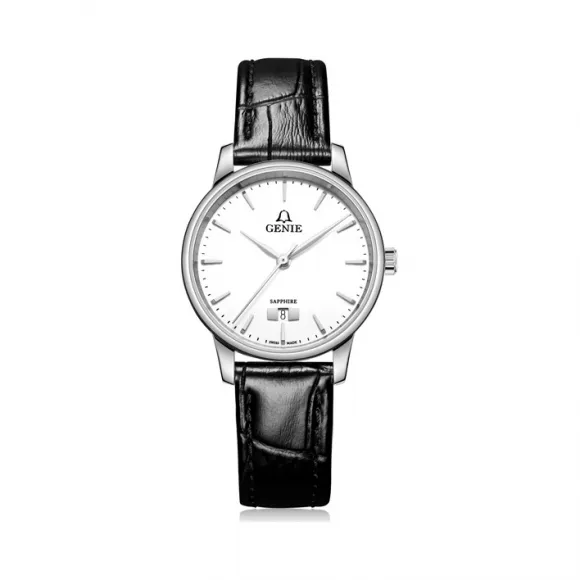 爵尼/Genie 永恒系列 316L精钢 29mm 石英机芯 女表 GNQ-T2023L-LW