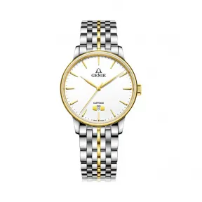 爵尼/Genie 永恒系列 316L精钢 40mm 石英机芯 男表 GNQ-T2023M-GW