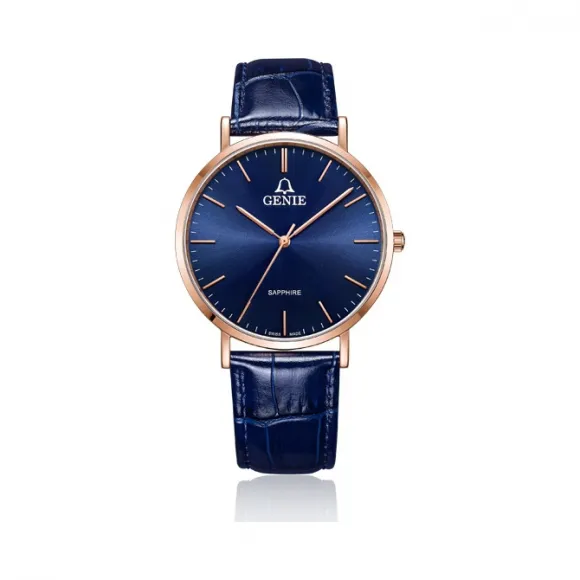 爵尼/Genie 迪特尔系列 316L精钢 40mm 石英机芯 男表 GNQ-T2029M-LQRL
