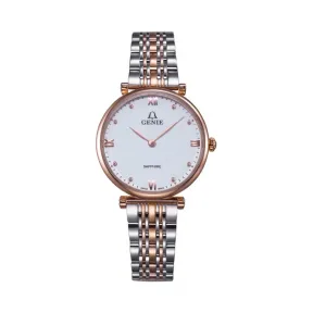 爵尼/Genie 卡拉米洛系列 316L精钢 31mm 石英机芯 女表 GNQ-T2033L-RW