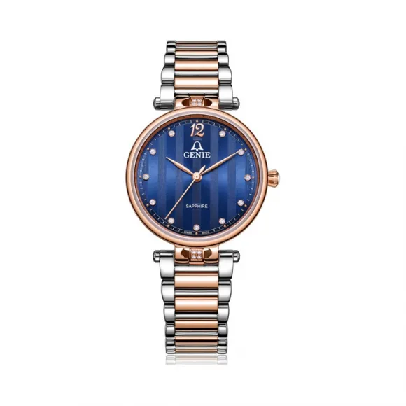 爵尼/Genie 贝拉公主系列 316L精钢 31mm 石英机芯 女表 GNQ-T2035L-QRL