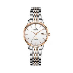爵尼/Genie 费恩德系列 316L精钢 29mm 石英机芯 女表 GNQ-T2037L-DRW