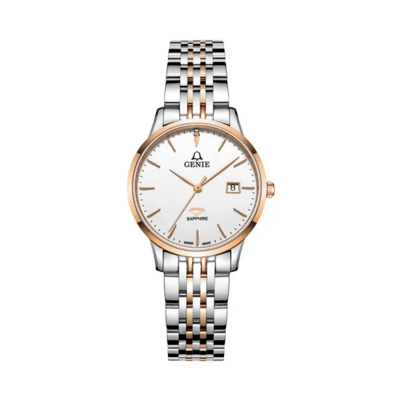 爵尼/Genie 费恩德系列 316L精钢 29mm 石英机芯 女表 GNQ-T2037L-DRW