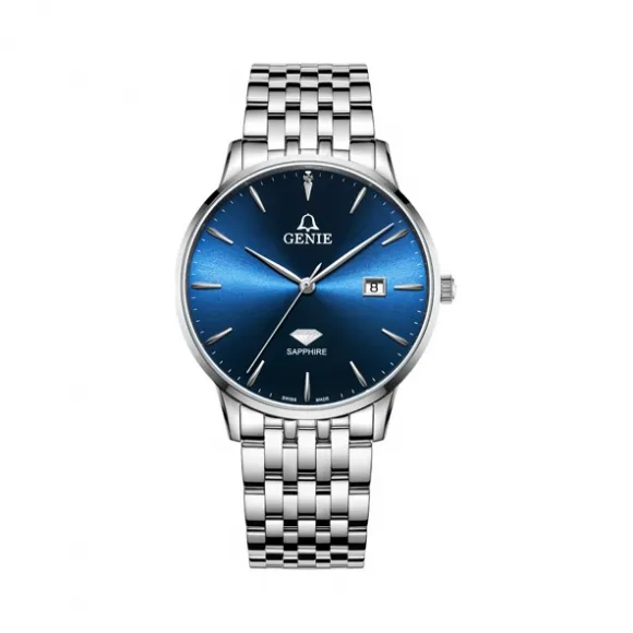 爵尼/Genie 费恩德系列 316L精钢 40mm 石英机芯 男表 GNQ-T2037M-DWL