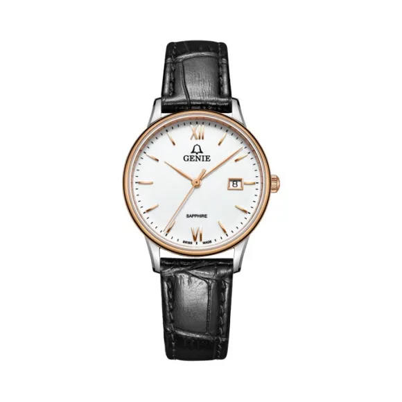 爵尼/Genie 塞贝娜系列 316L精钢 29mm 石英机芯 女表 GNQ-T2038L-LRW