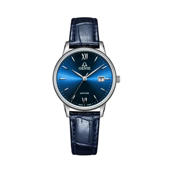 爵尼/Genie 塞贝娜系列 316L精钢 29mm 石英机芯 女表 GNQ-T2038L-LWL