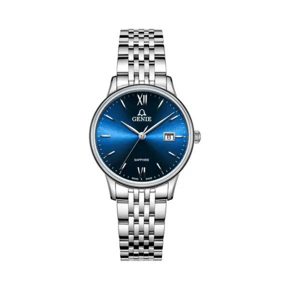 爵尼/Genie 塞贝娜系列 316L精钢 29mm 石英机芯 女表 GNQ-T2038L-WL