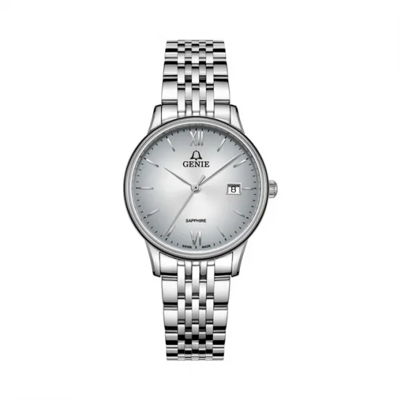 爵尼/Genie 塞贝娜系列 316L精钢 29mm 石英机芯 女表 GNQ-T2038L-WY
