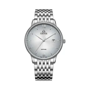 爵尼/Genie 塞贝娜系列 316L精钢 40mm 石英机芯 男表 GNQ-T2038M-WY
