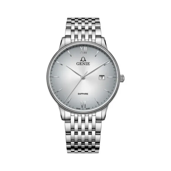 爵尼/Genie 塞贝娜系列 316L精钢 40mm 石英机芯 男表 GNQ-T2038M-WY