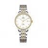 爵尼/Genie 柏诺维系列 316L精钢 29mm 石英机芯 女表 GNQ-T2039L-DGW