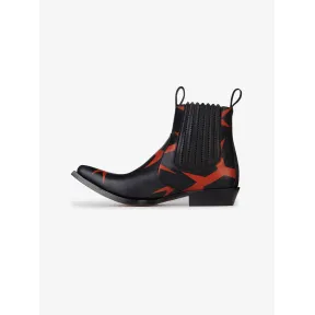 纪梵希/Givenchy 男士 印花牛仔靴 BH600NH075-009