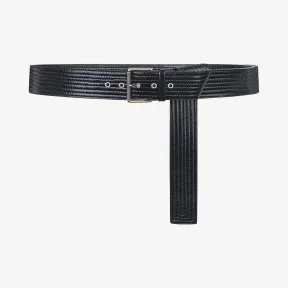纪梵希/Givenchy 男士 明缝细节皮革长腰带 BK4022K0L8-001