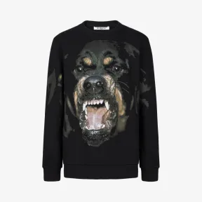 纪梵希/Givenchy 男士   罗威纳印花运动衫 BM705J3Y1N-001