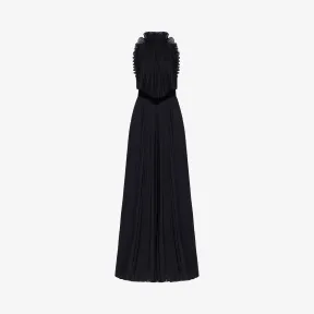 纪梵希/Givenchy 女士 褶裥荷叶边晚礼裙 BW20KR10R4-001