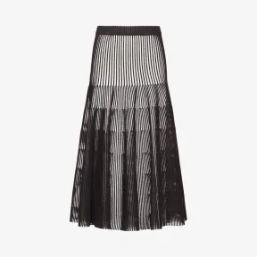纪梵希/Givenchy 女士 褶裥中长裙 BW404P4Z2N-001