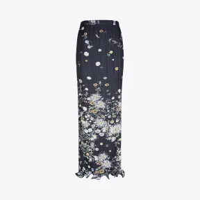 纪梵希/Givenchy 女士 花卉印花褶裥长裙 BW40BH12GK-476