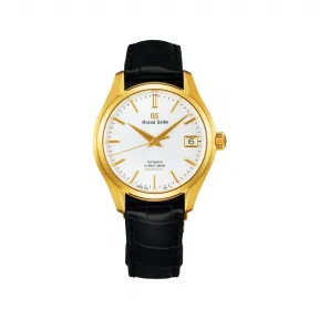 冠蓝狮/Grand-seiko  38MM 18K黄金村猪：18K黄金+蓝宝石玻璃  SBGH220