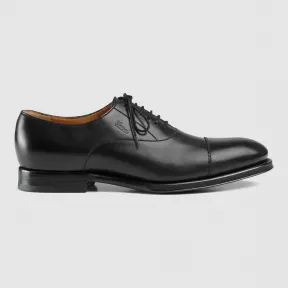 古驰/Gucci 系带鞋，压印手写Gucci细节 243813 B6600 1000