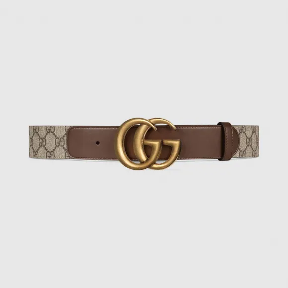 古驰/Gucci 双G搭扣GG腰带 400593-92TLT-8358