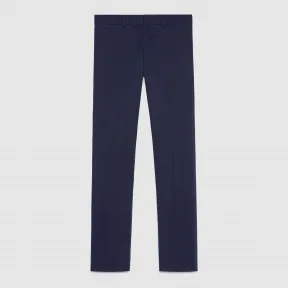 古驰/Gucci 弹力华达呢紧身裤 406134 Z4368 4265