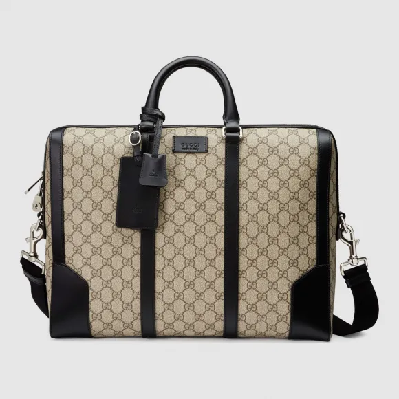 古驰/Gucci GG 高级人造革公文包 406384 KHN7N 9772