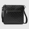 古驰/Gucci Gucci Signature皮革邮差包 406408 CWCBN 1000