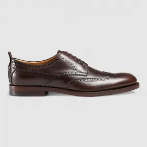 古驰/Gucci 真皮链系带鞋 409757 DKG20 2160
