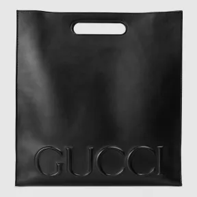 古驰/Gucci Gucci XL皮革购物袋 415883 CVL20 1000