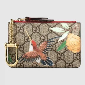 古驰/Gucci Gucci Tian GG 高级人造革钥匙包 424898 K0L2G 8691