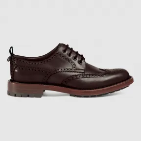 古驰/Gucci 织带真皮系带鞋 428597 DKG20 2162