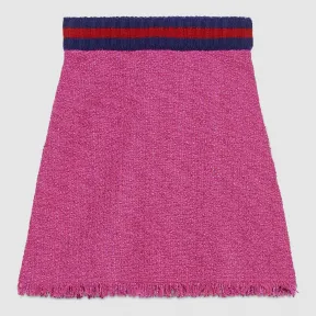 古驰/Gucci 花呢A字型半身裙 430558 ZHM59 5236