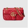 古驰/Gucci GG Marmont系列绗缝迷你手袋 446744-DTDIT-6433
