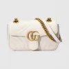 古驰/Gucci GG Marmont系列绗缝迷你手袋 446744-DTDIT-9022