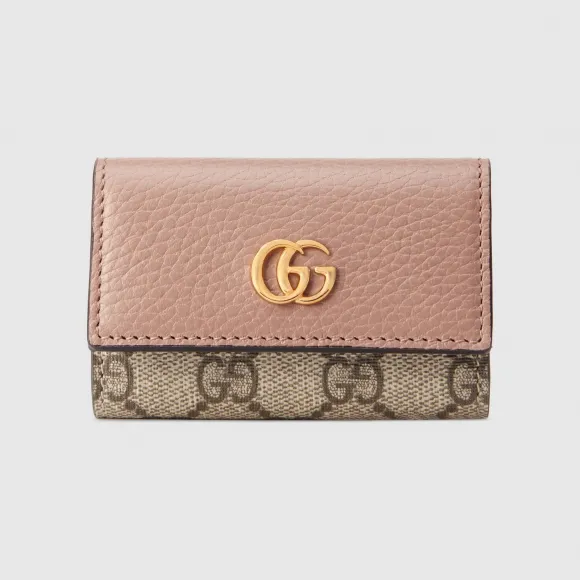 古驰/Gucci GG Marmont 皮革钥匙包 456118-17WAG-5788