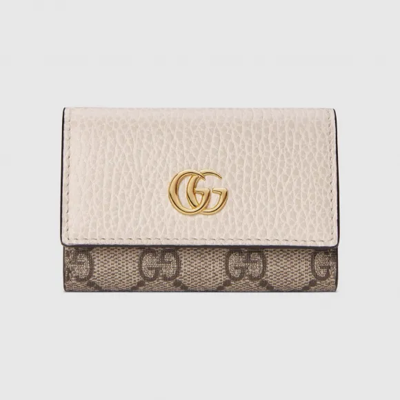 古驰/Gucci GG Marmont皮革钥匙包 456118-17WAG-9096