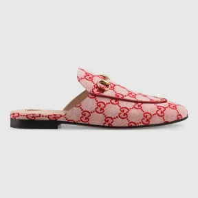 古驰/Gucci Princetown系列GG帆布拖鞋 475094 9SF10 9380