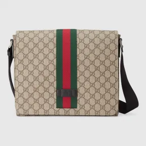 古驰/Gucci 高级人造帆布邮差包 475432 KHNGN 9692