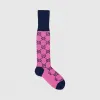 古驰/Gucci GG Multicolor系列棉混纺短袜 476336-3G701-5800