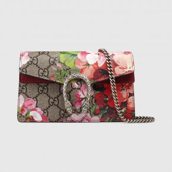 古驰/Gucci Dionysus系列Blooms印花超迷你手袋 476432-KU23N-8693