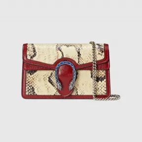 古驰/Gucci 北美独家 Dionysus anaconda 包 476432-L2QGM-9596