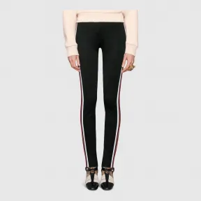 古驰/Gucci 平纹针织stirrup紧身裤 489728 X5R33 1073
